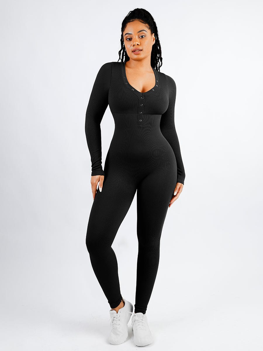 HenleySculpt Jumpsuit