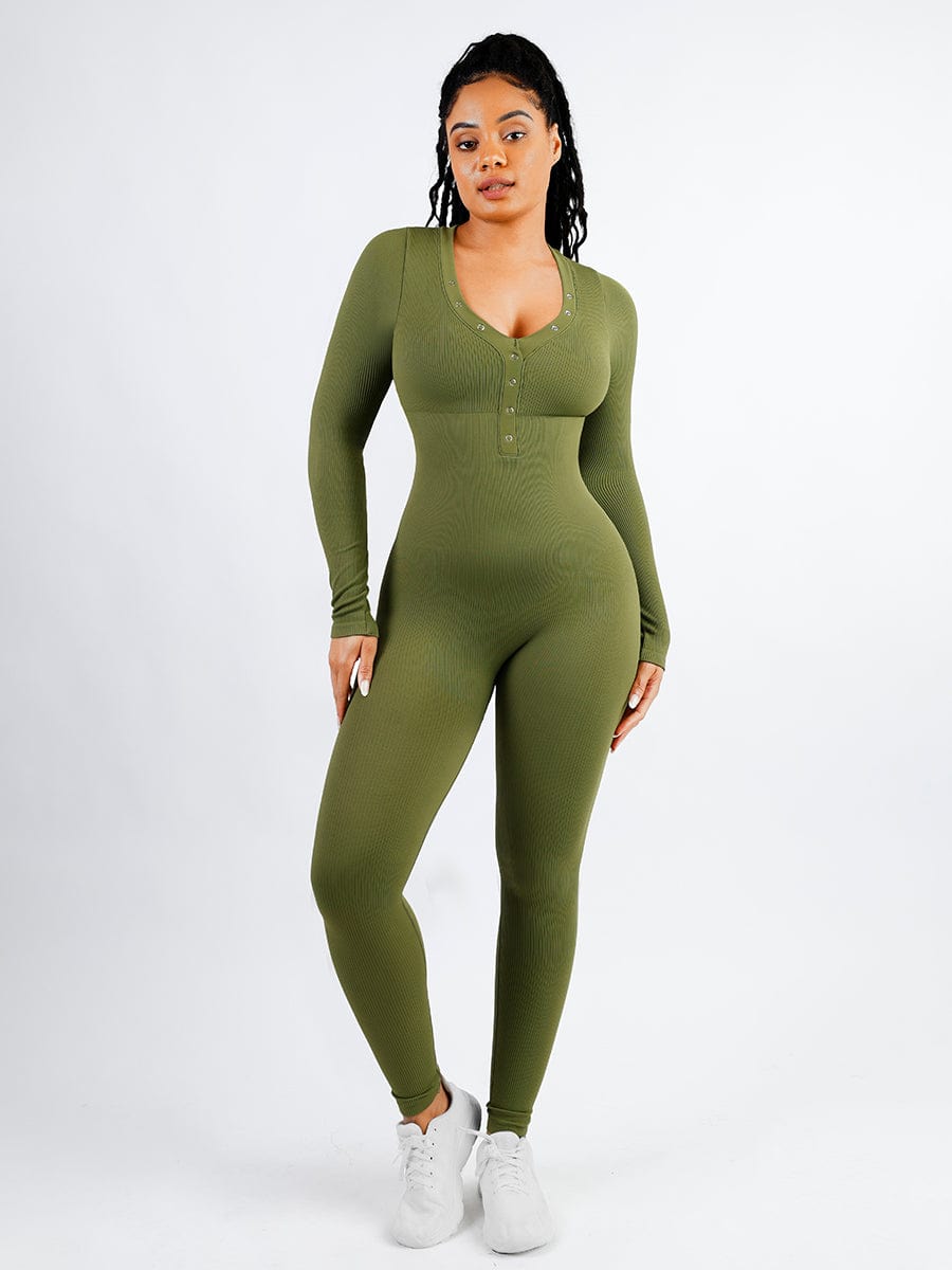 HenleySculpt Jumpsuit