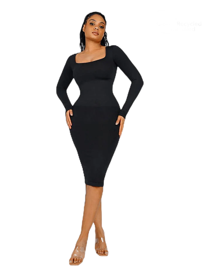 SleeveSculpt Dress