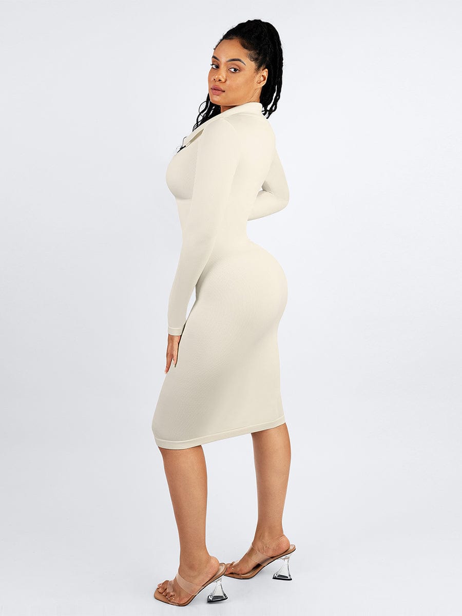 RibSculpt Dress