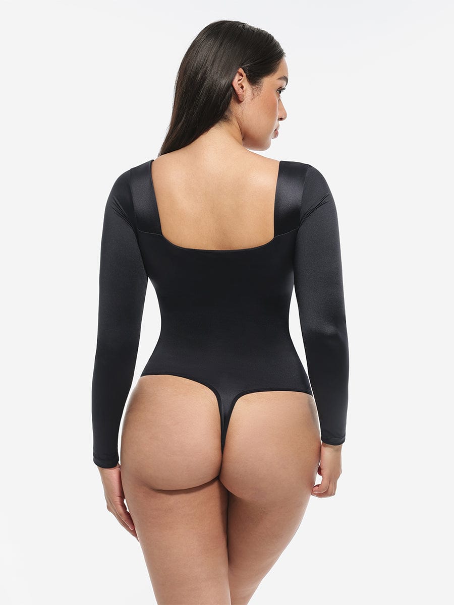 CinchVelour Bodysuit