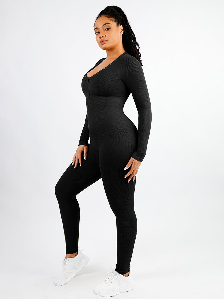 HenleySculpt Jumpsuit
