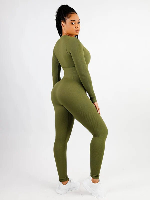 Henley Jumpsuit - Sleek n Sheek