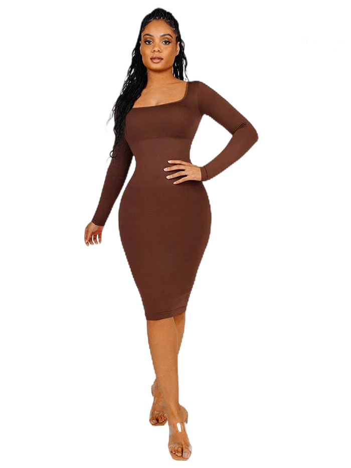 SleeveSculpt Dress