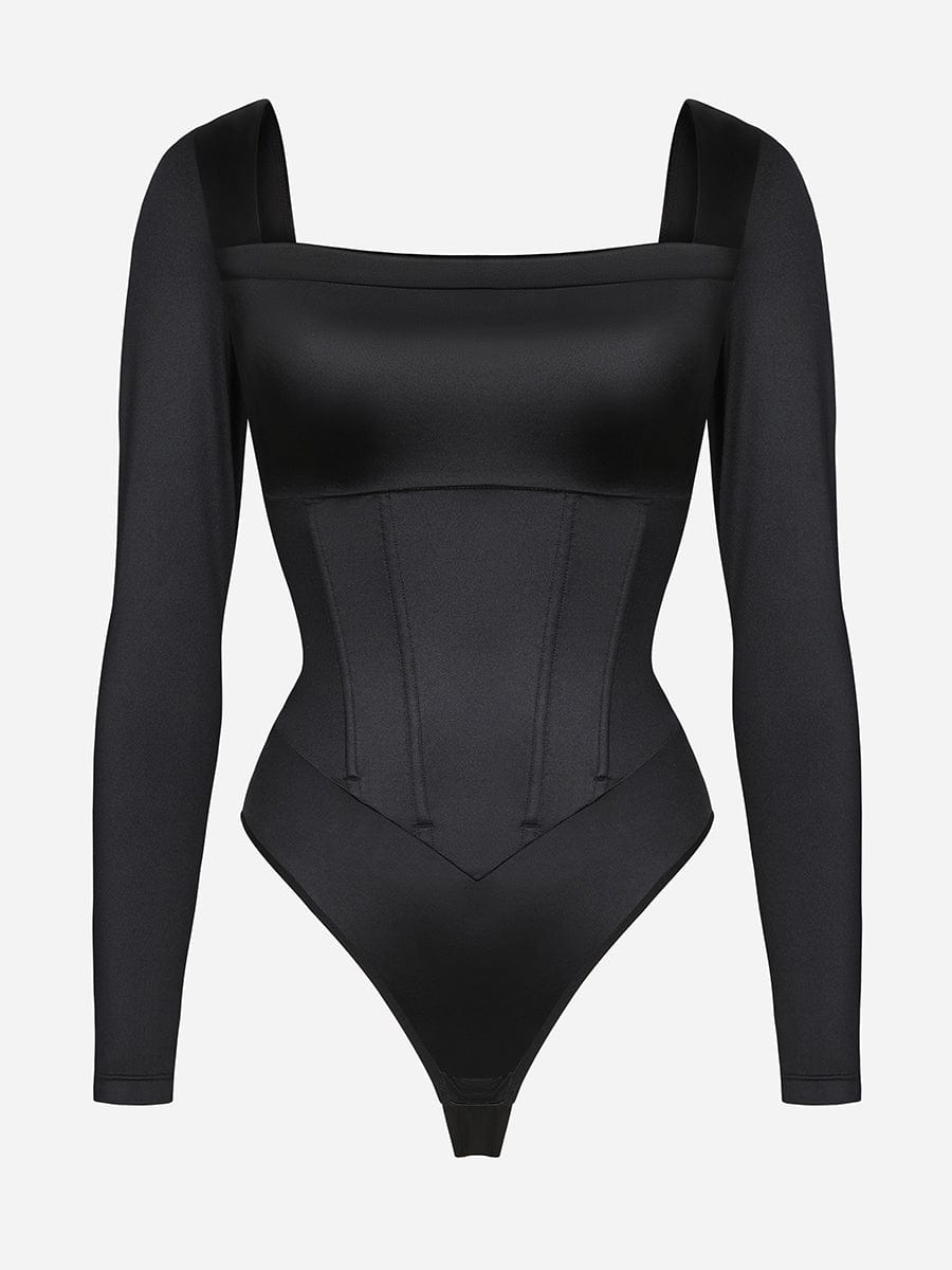 CinchVelour Bodysuit